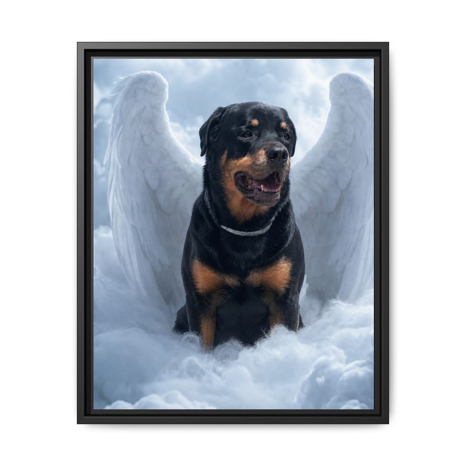 Framed 16x20 Black front