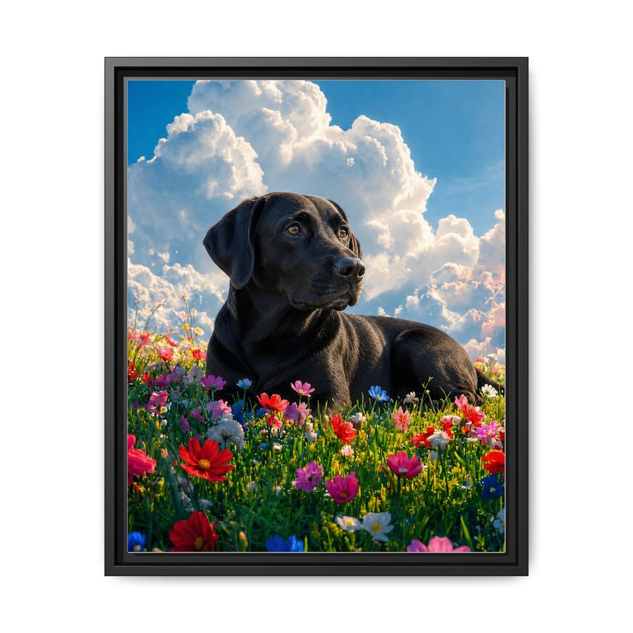 Framed 16x20 Black front