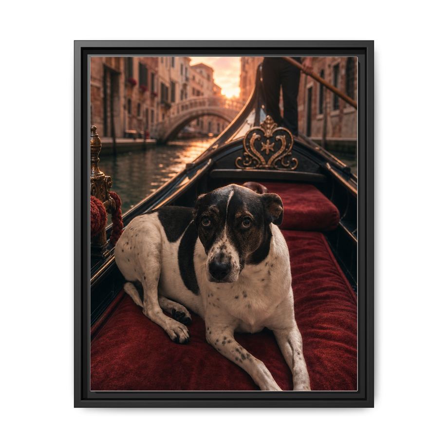 Framed 16x20 Black front