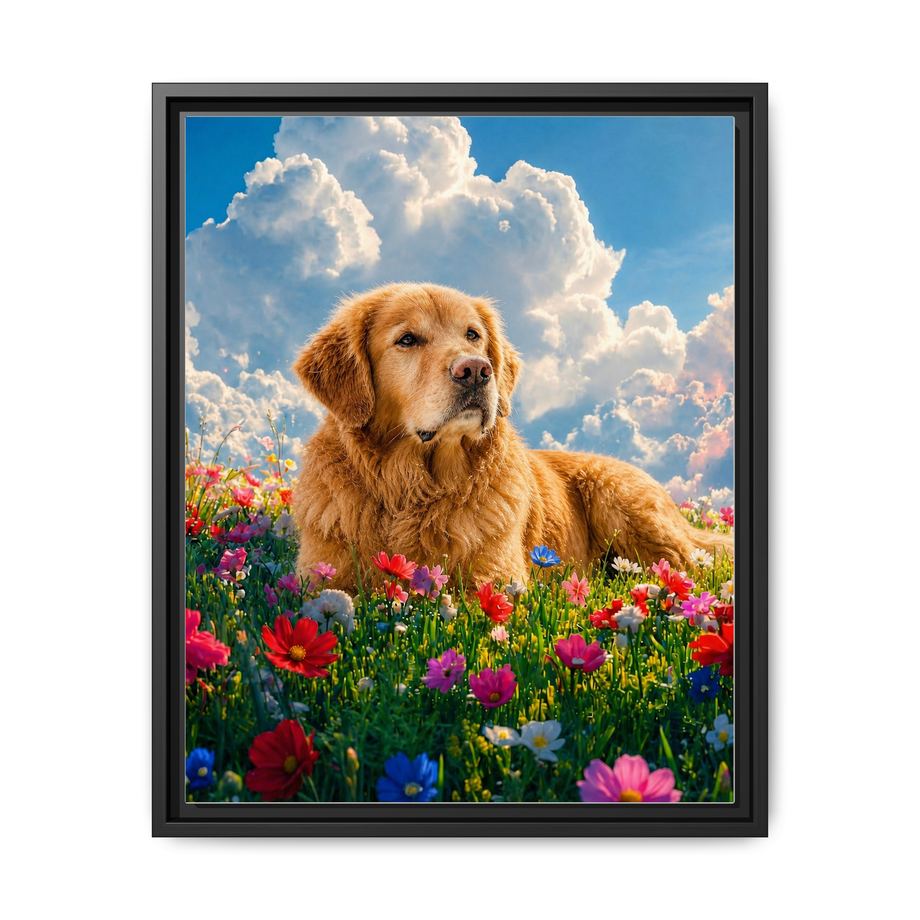 Framed 16x20 Black front