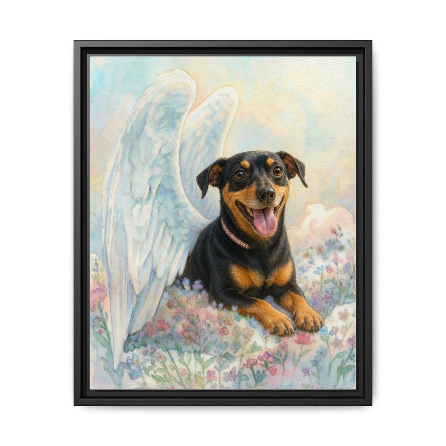 Framed 16x20 Black front