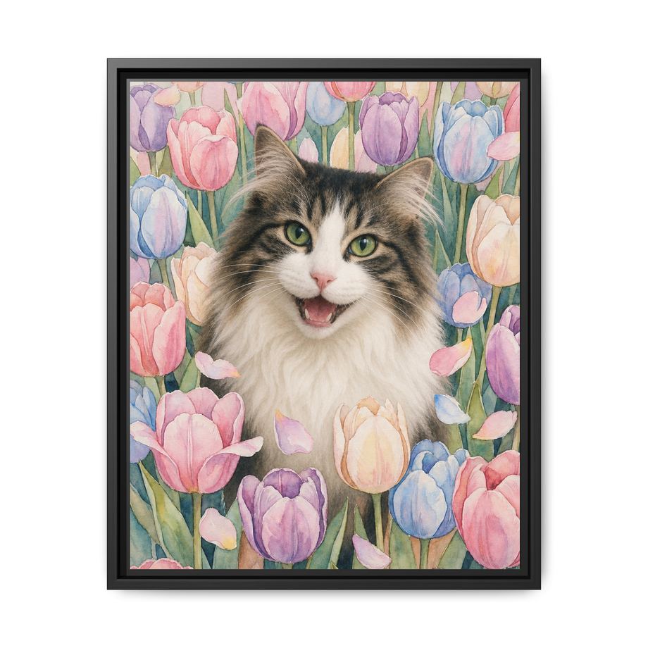 Framed 16x20 Black front