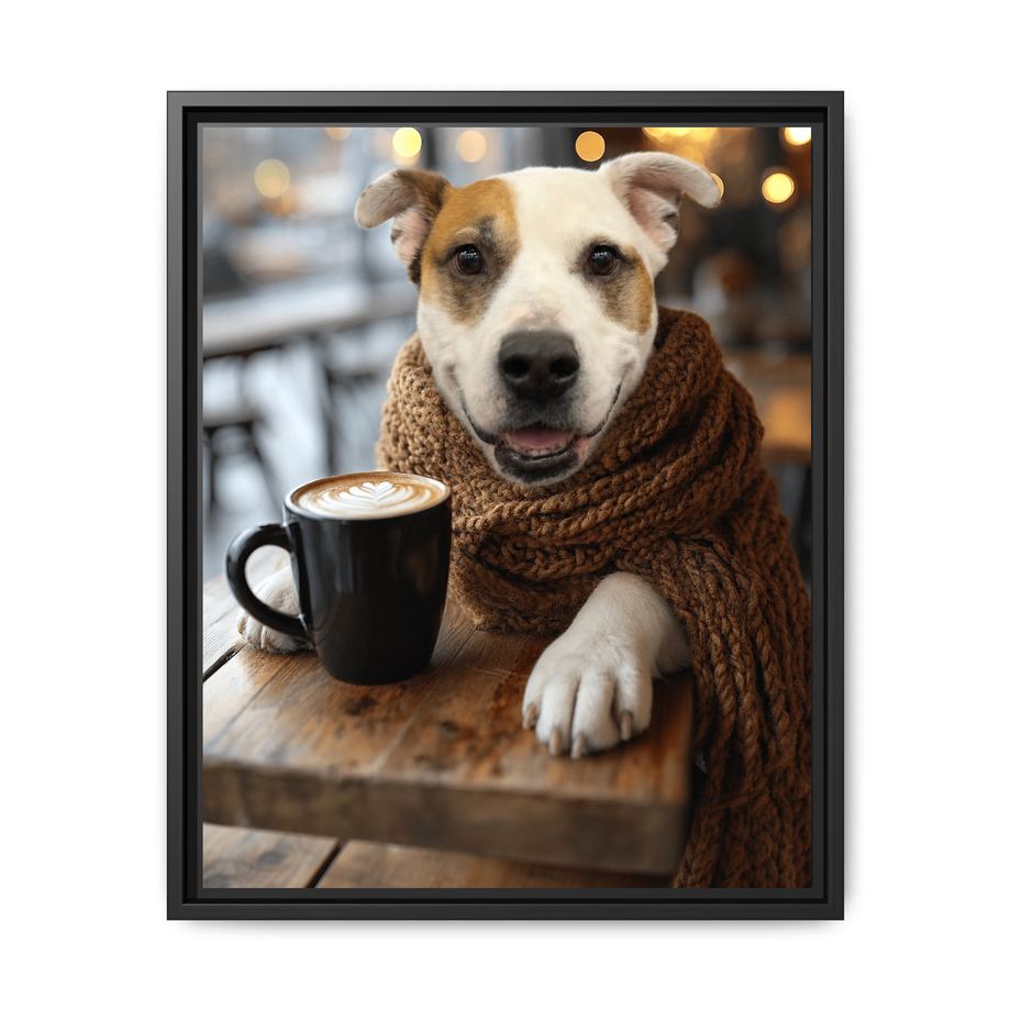 Framed 16x20 Black front