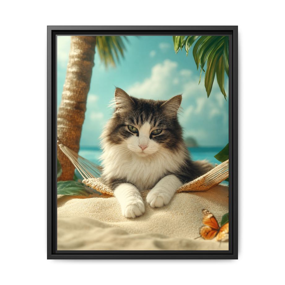 Framed 16x20 Black front