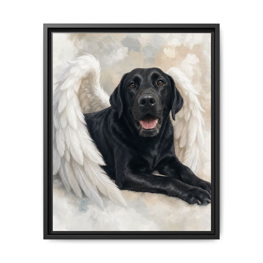 Framed 16x20 Black front