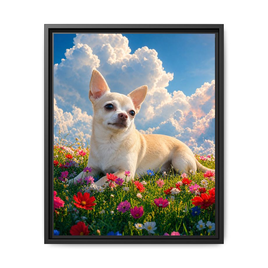 Framed 16x20 Black front