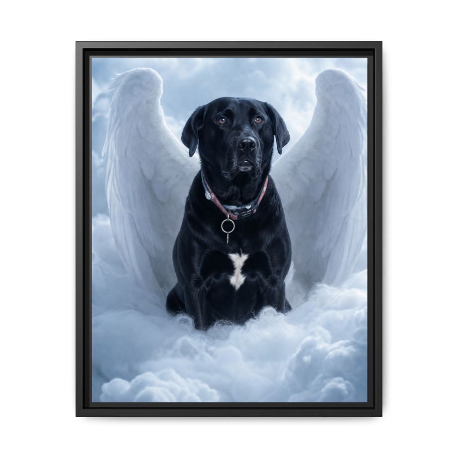 Framed 16x20 Black front