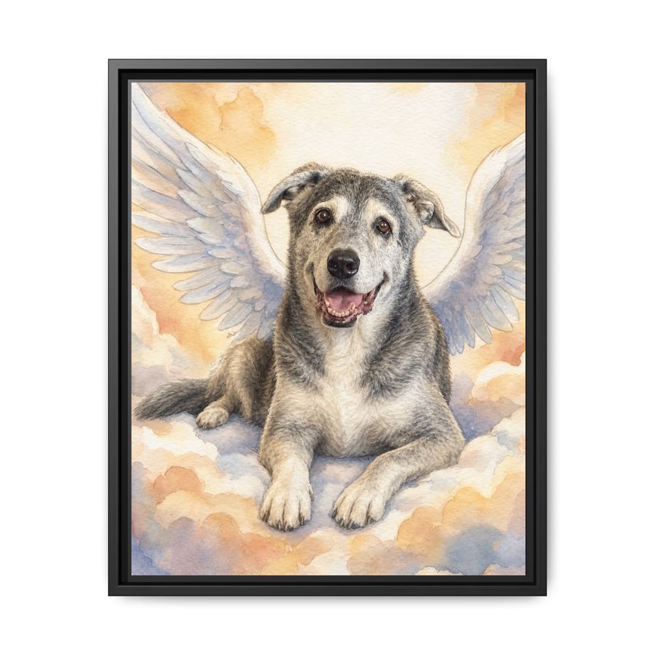 Framed 16x20 Black front