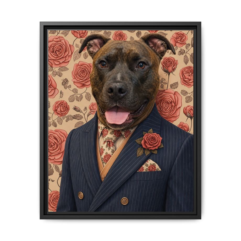 Framed 16x20 Black front