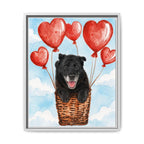 Framed 16x20 White front