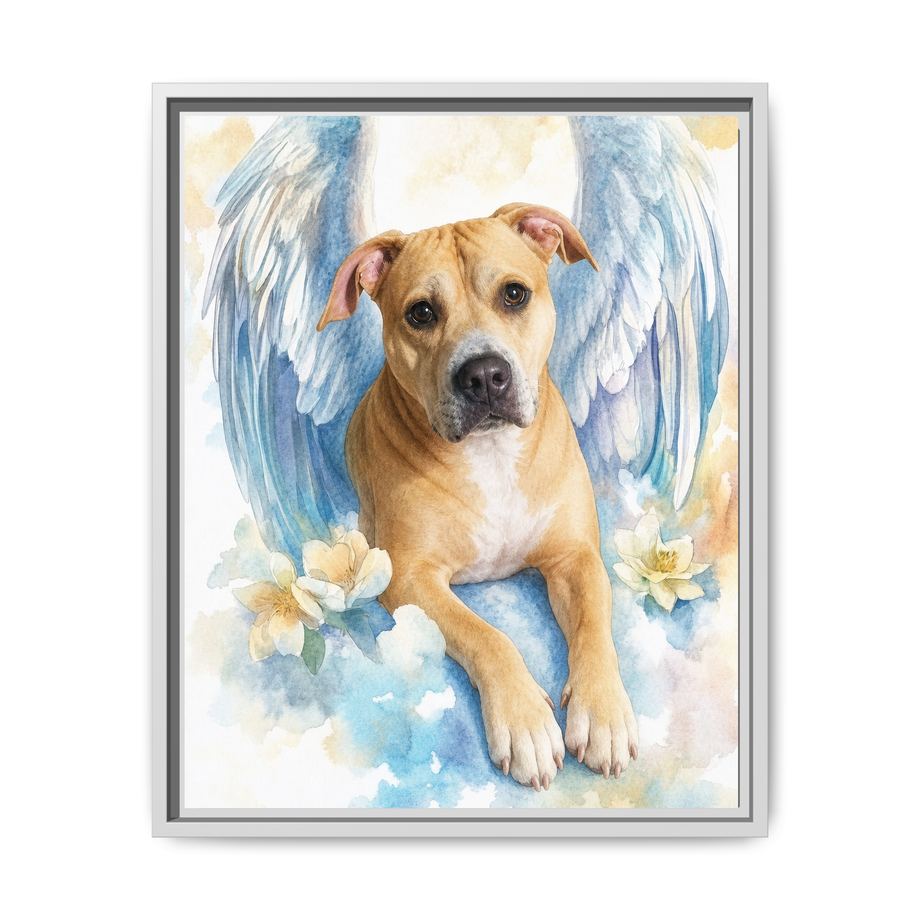 Framed 16x20 White front