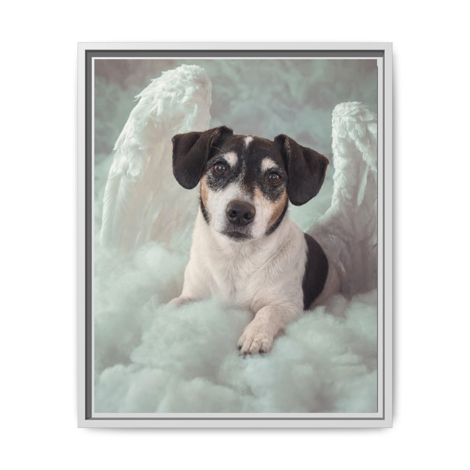 Framed 16x20 White front