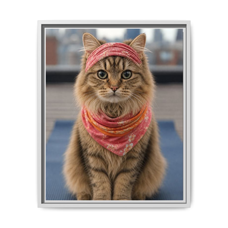 Framed 16x20 White front