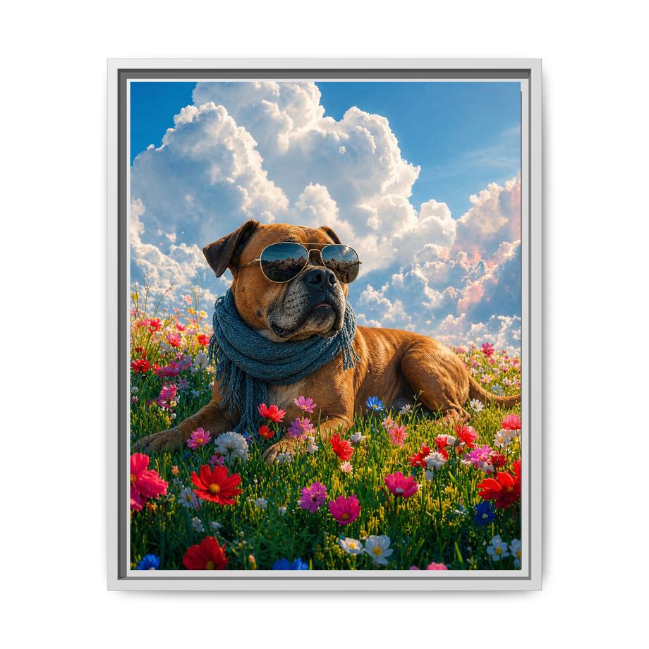 Framed 16x20 White front