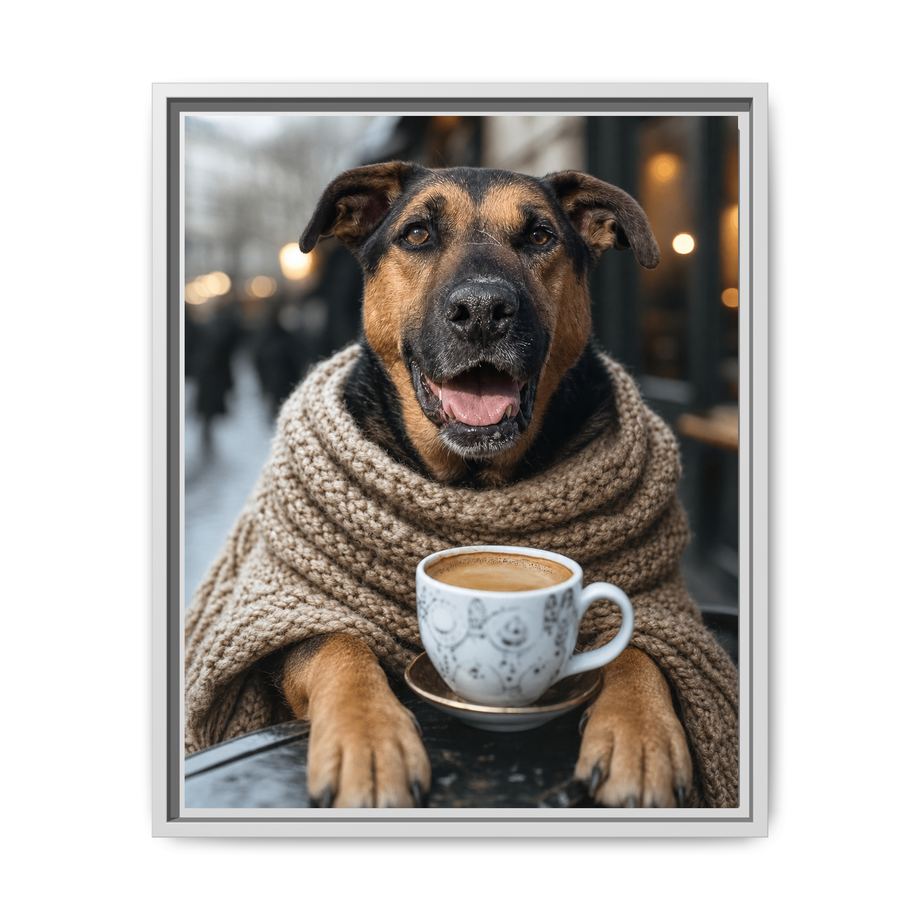 Framed 16x20 White front