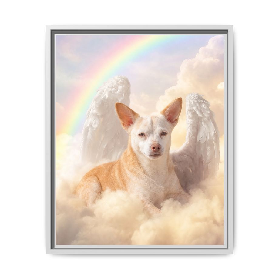 Framed 16x20 White front