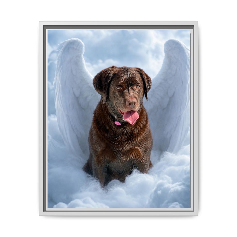 Framed 16x20 White front