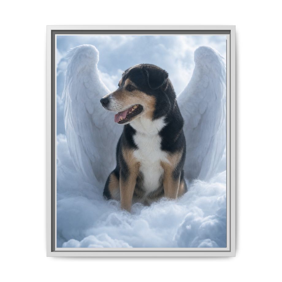 Framed 16x20 White front