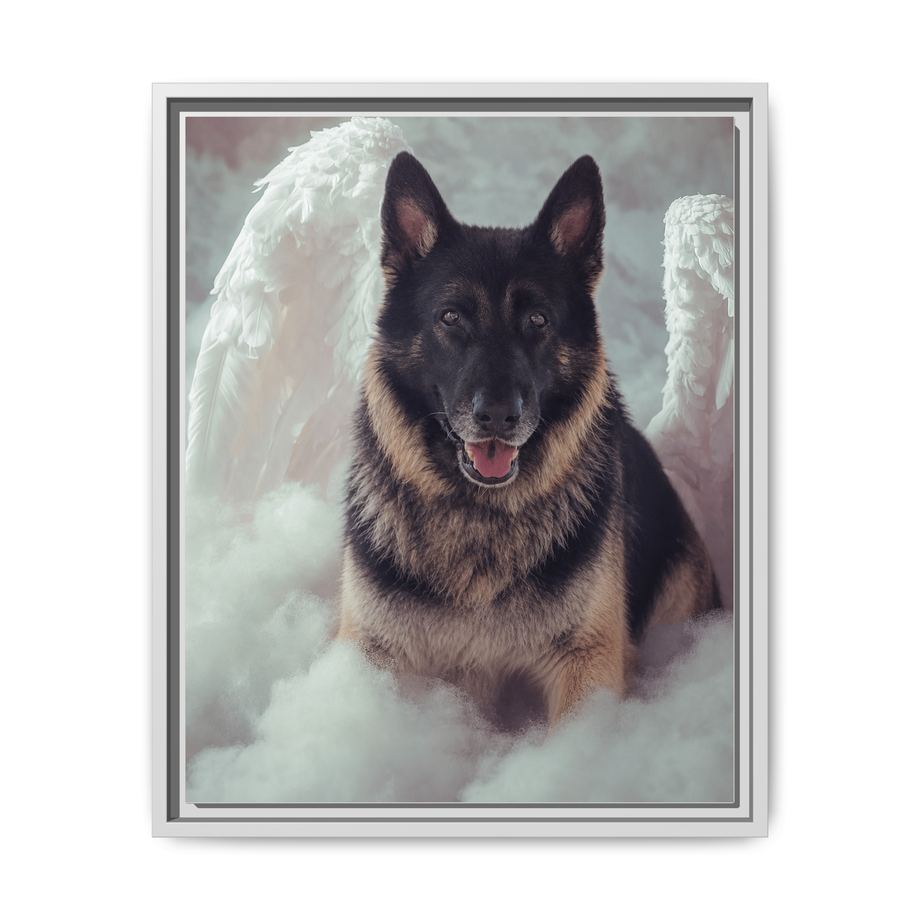 Framed 16x20 White front