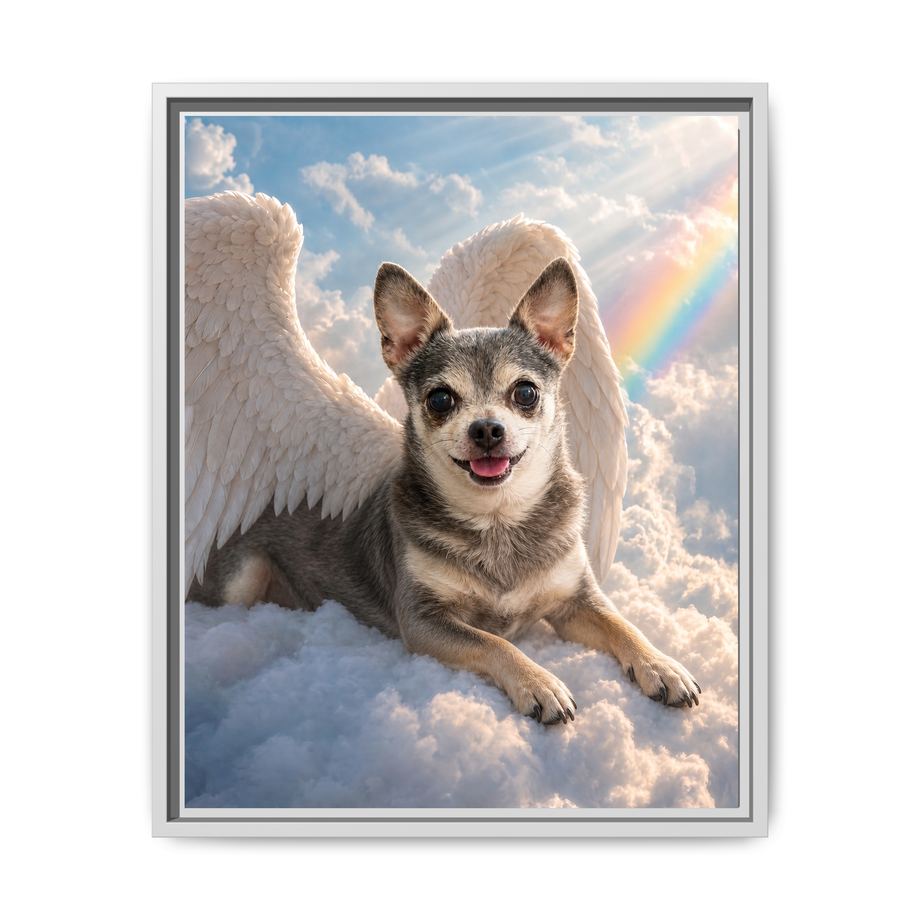 Framed 16x20 White front