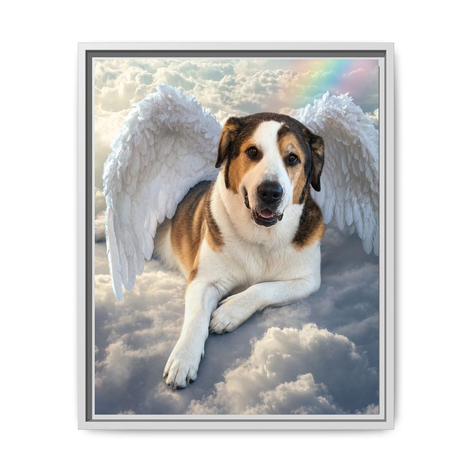 Framed 16x20 White front
