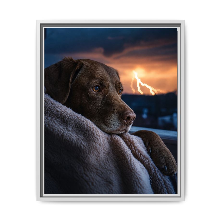 Framed 16x20 White front