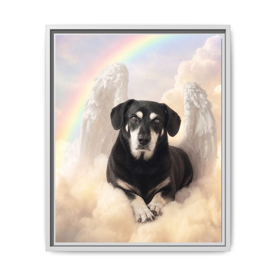 Framed 16x20 White front