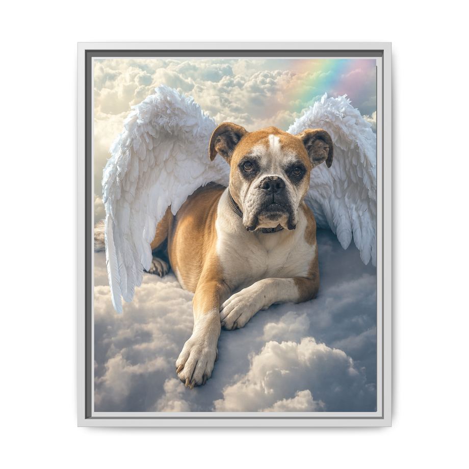Framed 16x20 White front