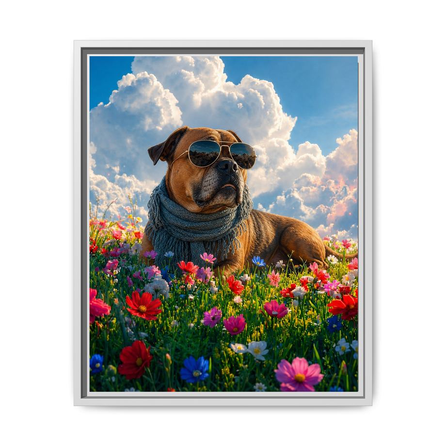 Framed 16x20 White front