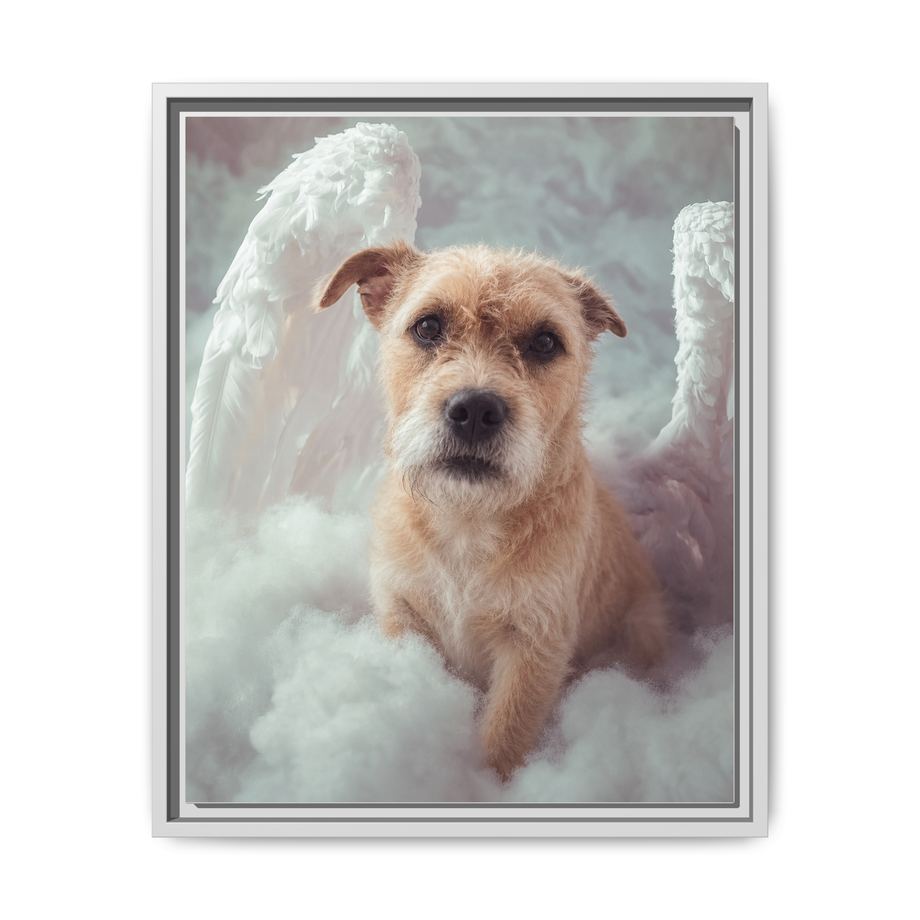 Framed 16x20 White front