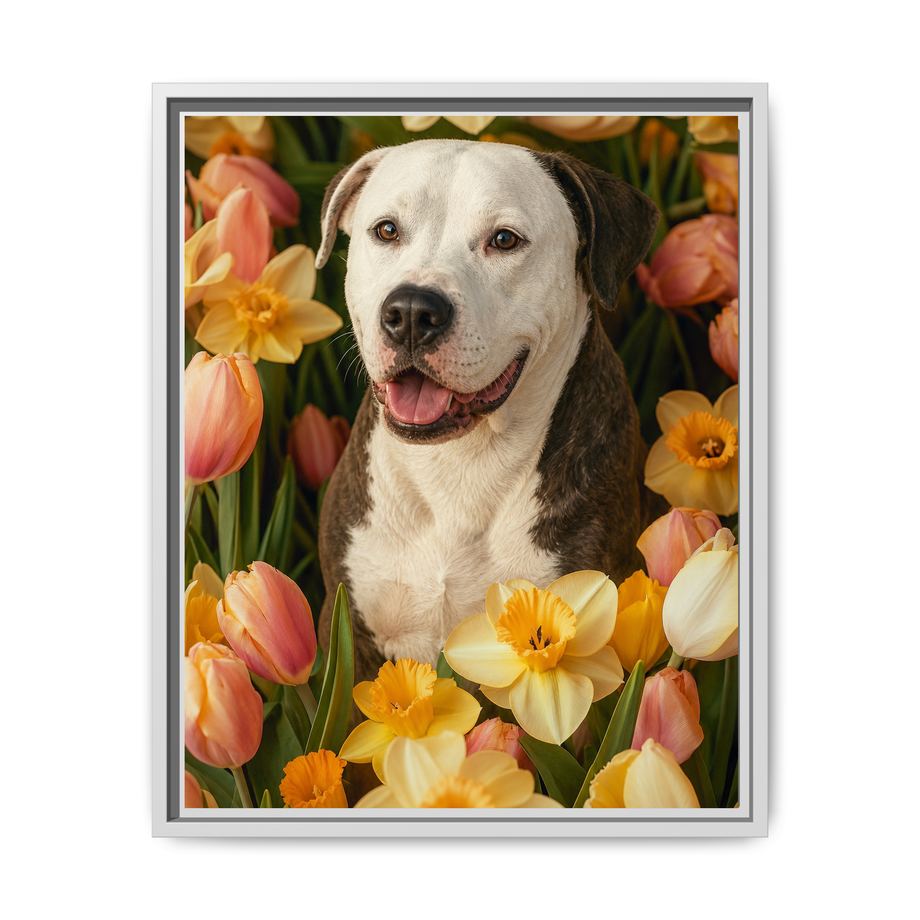 Framed 16x20 White front