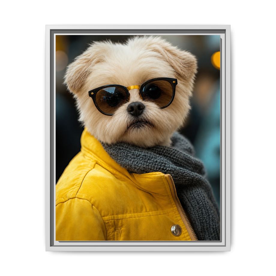 Framed 16x20 White front