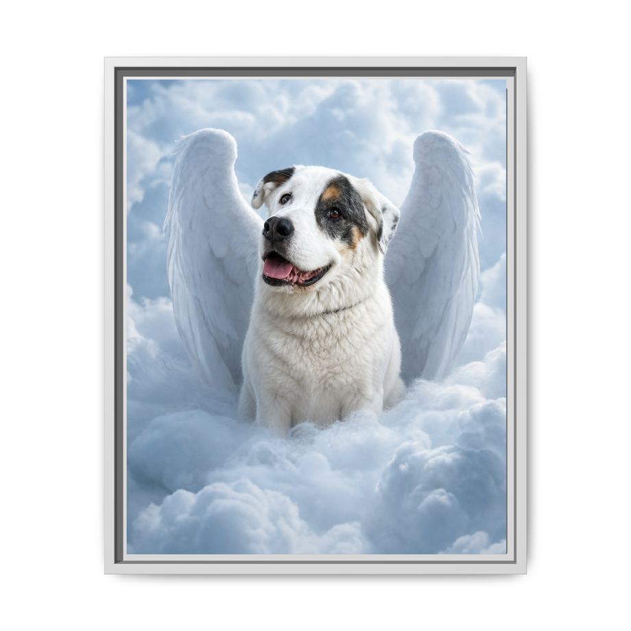 Framed 16x20 White front