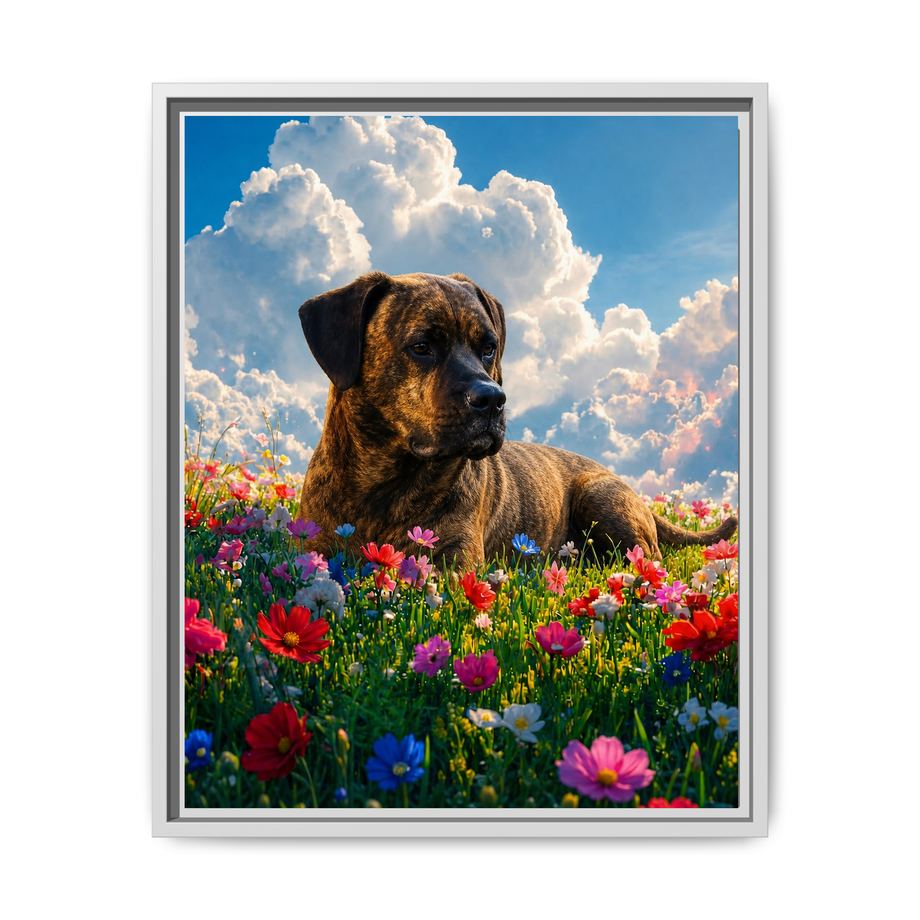 Framed 16x20 White front