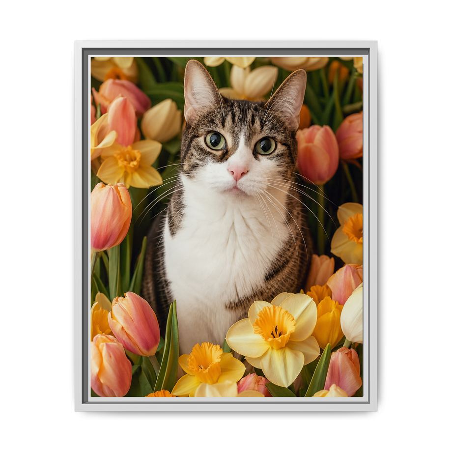 Framed 16x20 White front