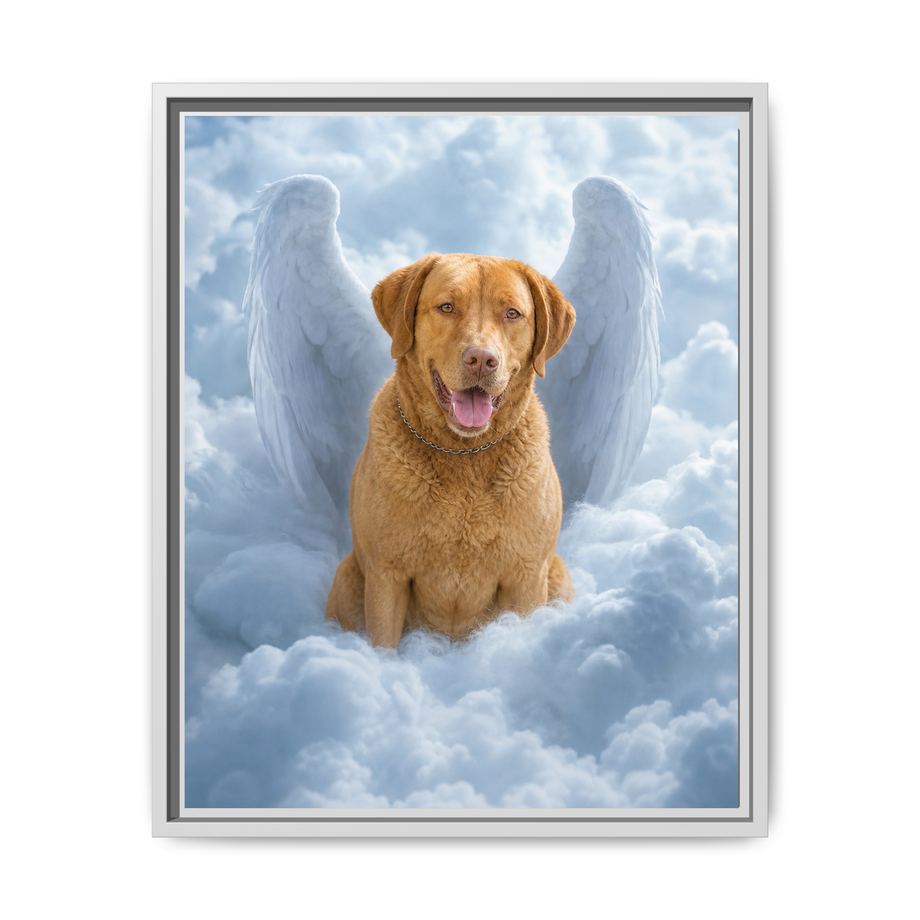Framed 16x20 White front
