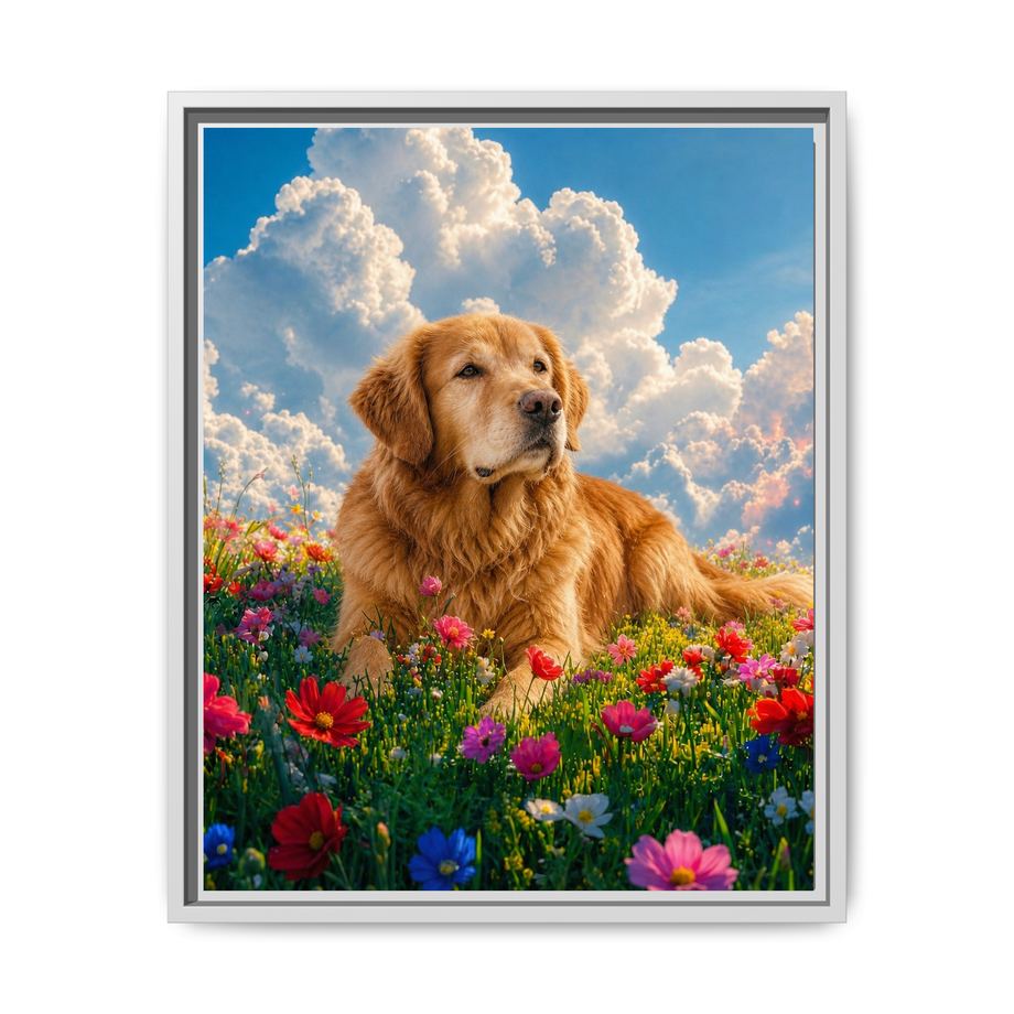 Framed 16x20 White front