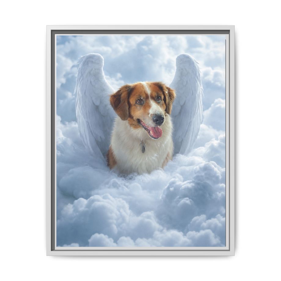 Framed 16x20 White front