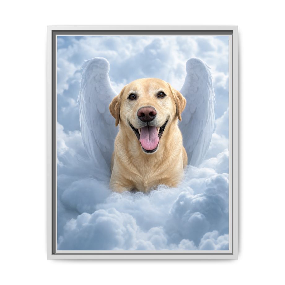 Framed 16x20 White front