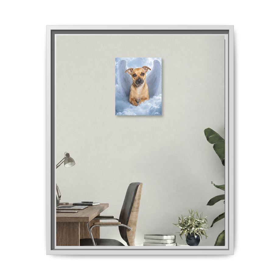 Framed 16x20 White front