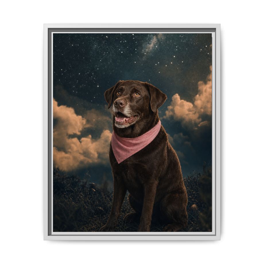 Framed 16x20 White front