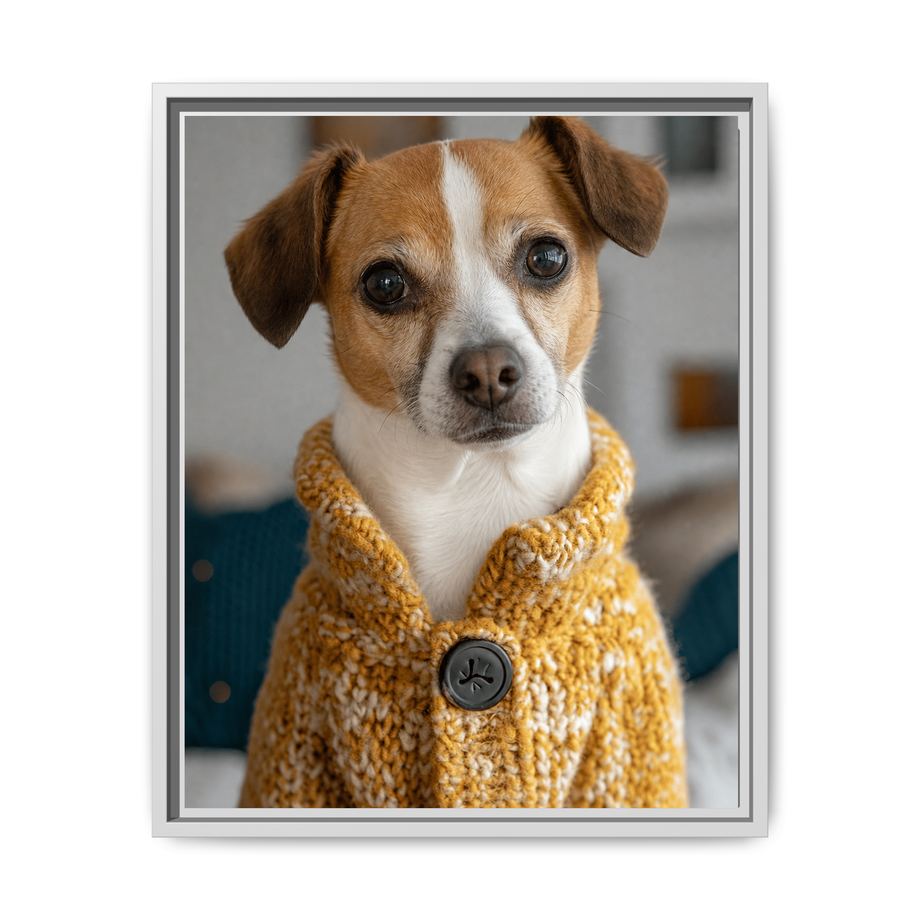 Framed 16x20 White front