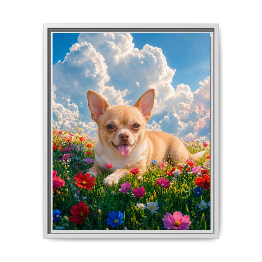 Framed 16x20 White front