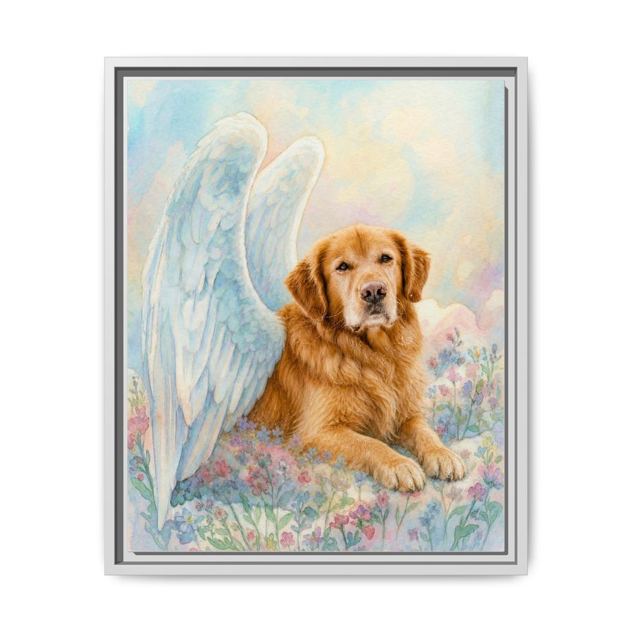 Framed 16x20 White front