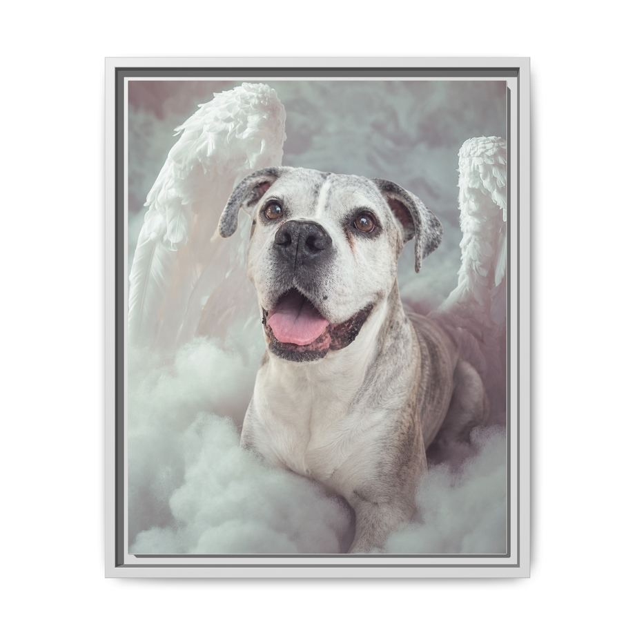 Framed 16x20 White front