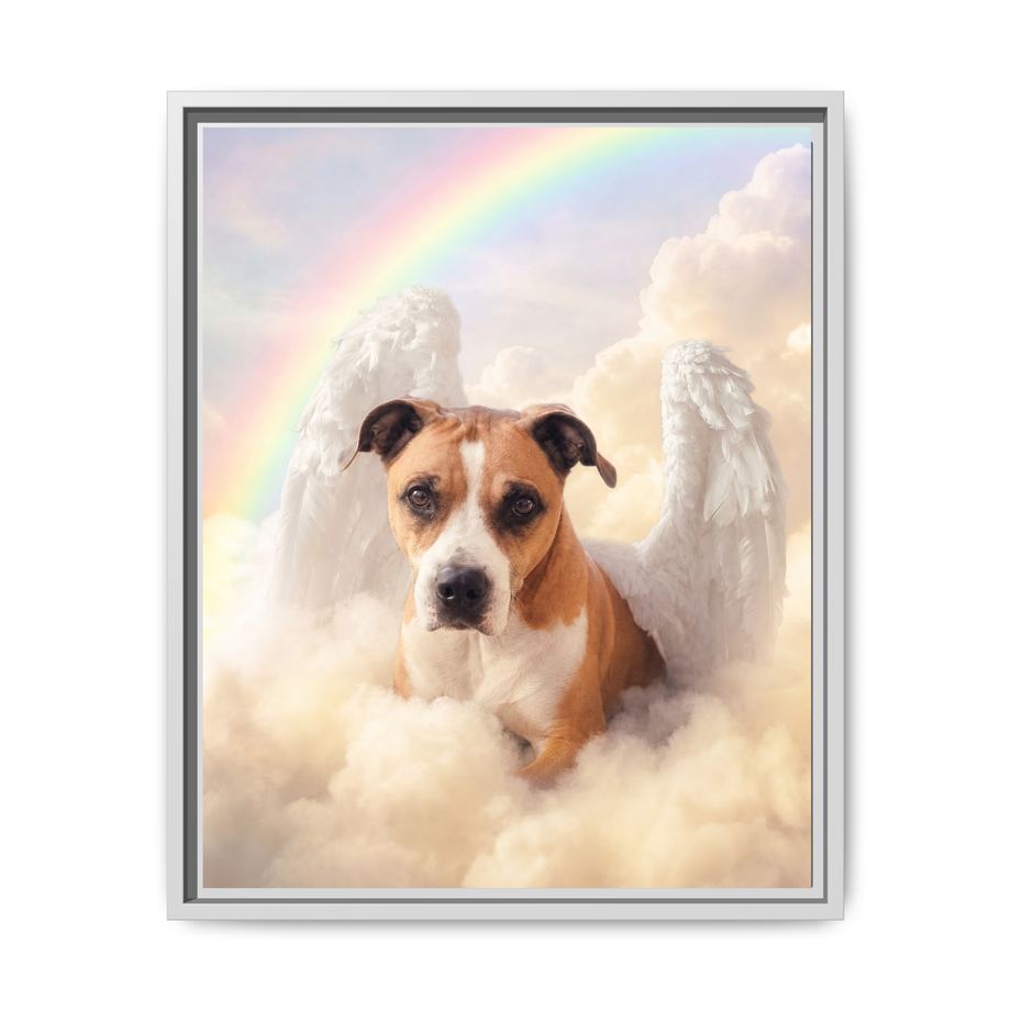 Framed 16x20 White front