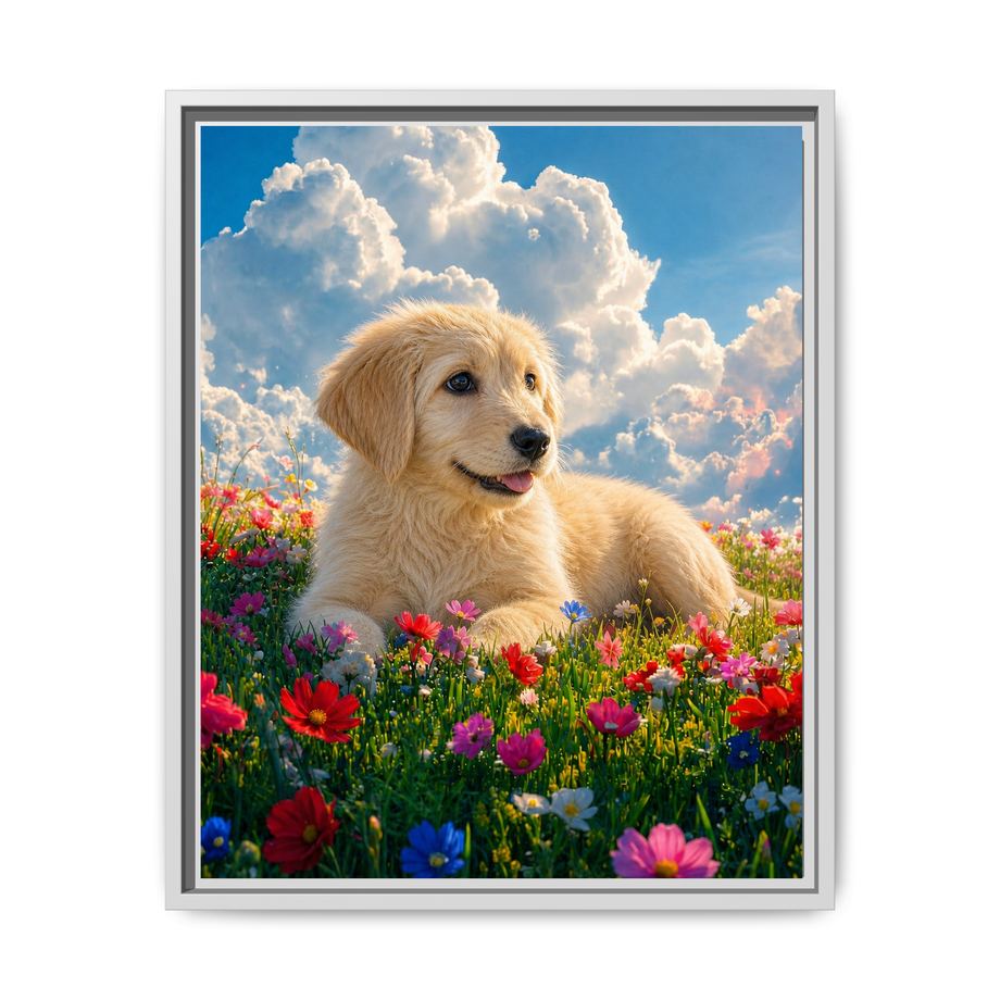 Framed 16x20 White front