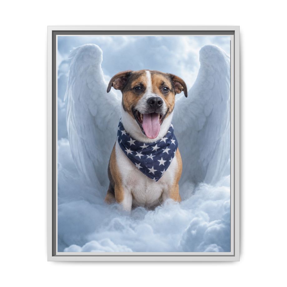 Framed 16x20 White front