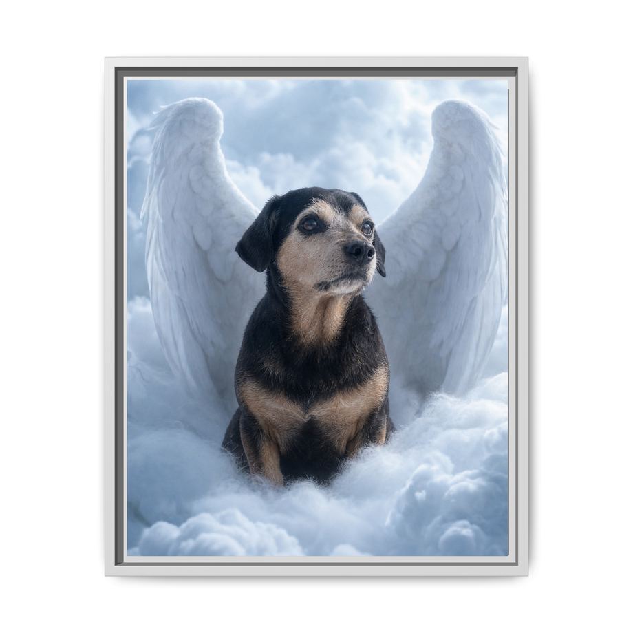 Framed 16x20 White front