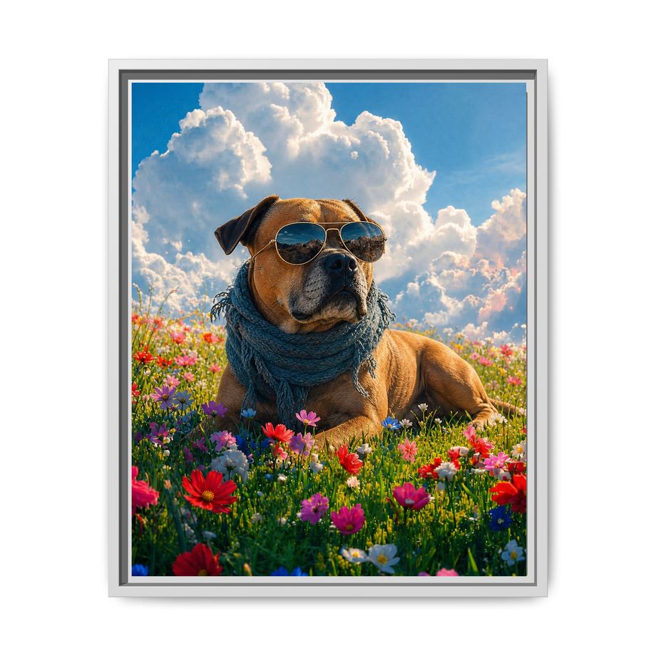 Framed 16x20 White front
